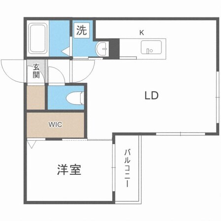 CARRERA行啓通の物件間取画像